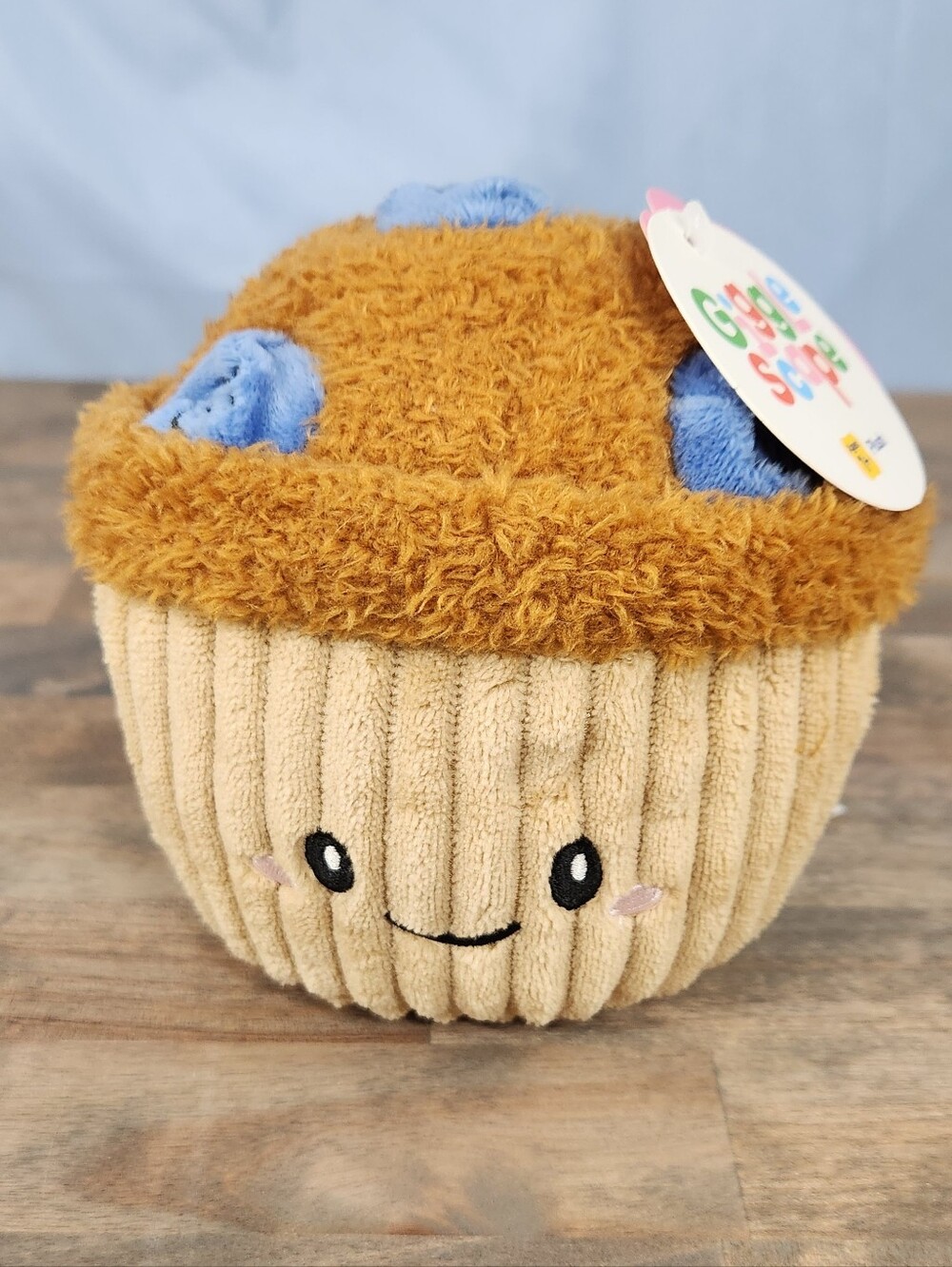 Gigglescape Blueberry Muffin Stuffed Toy